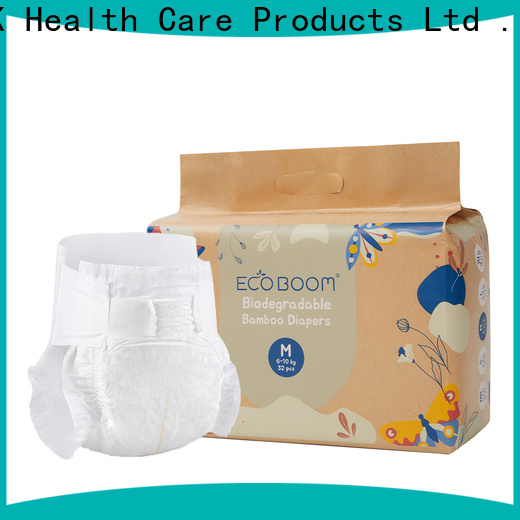 ECO BOOM Wholesale bamboo biodegradable diapers suppliers