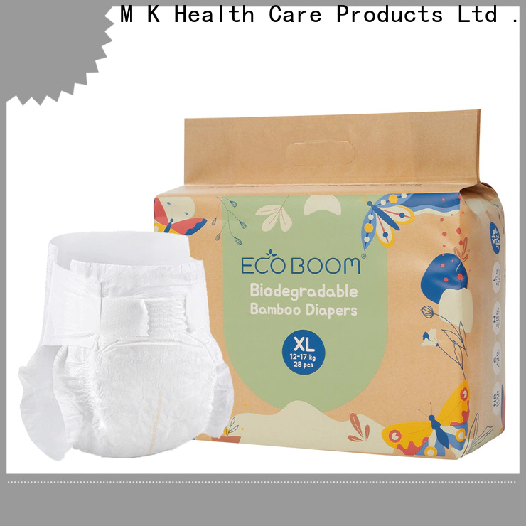 ECO BOOM OEM organic biodegradable diapers distributor