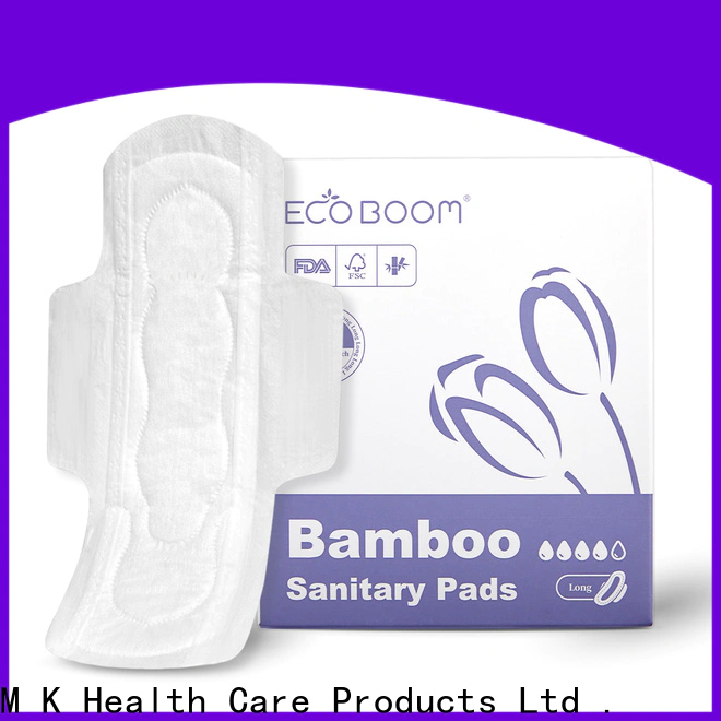 ECO BOOM Eco Boom bamboo charcoal menstrual pads partnership