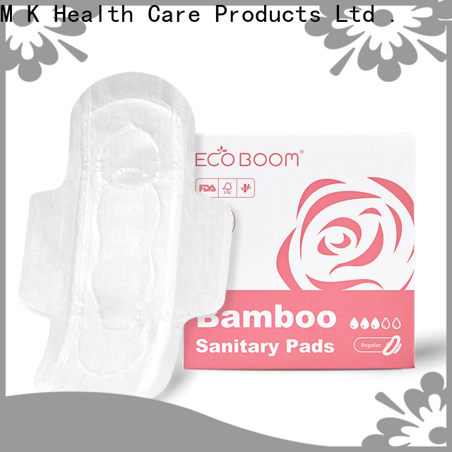 Custom bamboo sanitary towels distributors