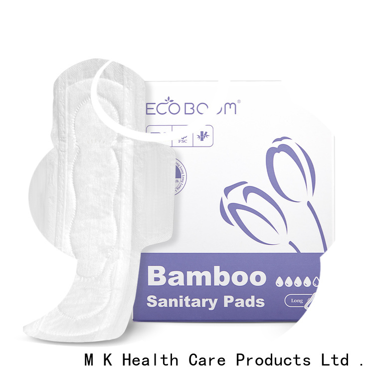ECO BOOM bamboo sanitary pads factory
