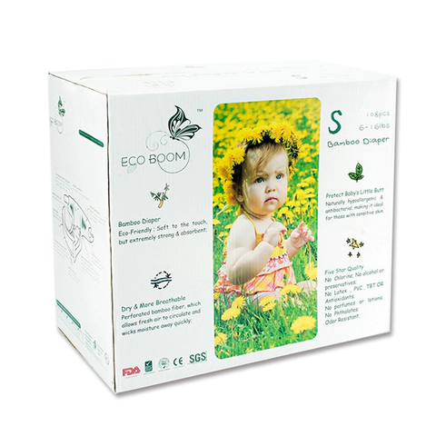 ECO BOOM Bamboo Organic Baby Viscose Diapers Business
