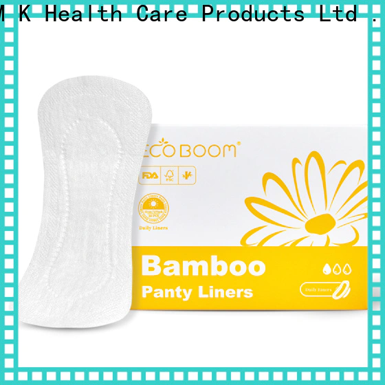 ECO BOOM Wholesale bamboo sanitary napkins supply