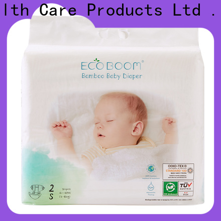 ECO BOOM natural disposable diapers distribution