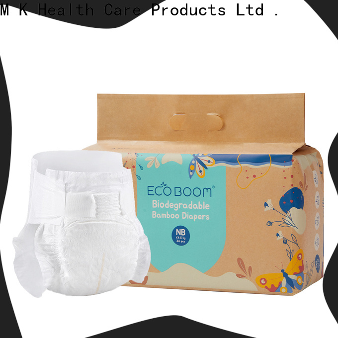 ECO BOOM organic biodegradable diapers wholesale distributors