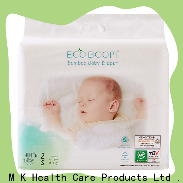 ECO BOOM Bulk buy bamboo biodegradable diapers manufacturers