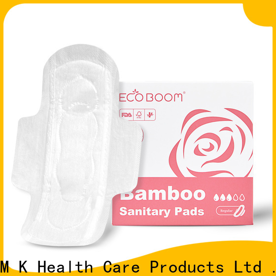 ECO BOOM Bulk Purchase bamboo charcoal sanitary pads factory