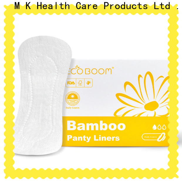 Ecoboom organic bamboo sanitary pads factory