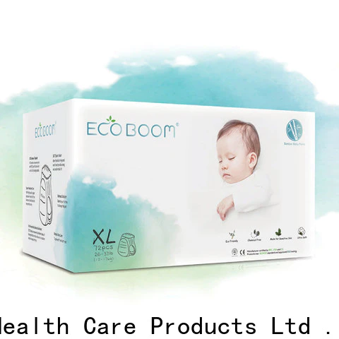 ECO BOOM Bulk Purchase biodegrable diapers factory