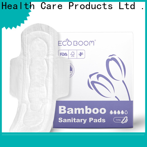 ECO BOOM bamboo feminine pads company