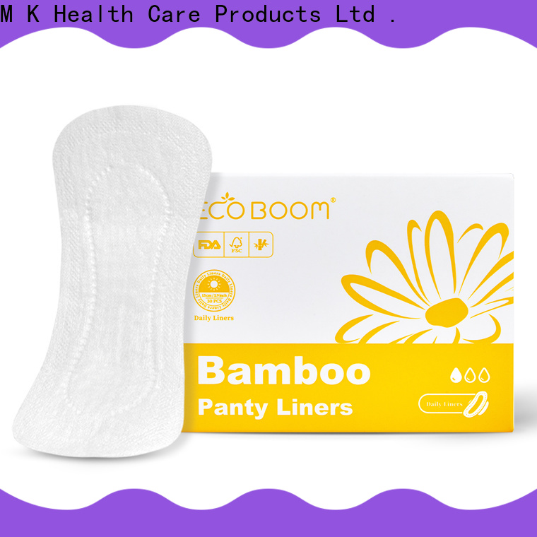ECO BOOM OEM bamboo cloth menstrual pads wholesale distributors