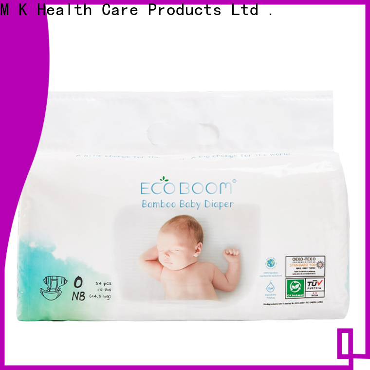 Custom biodegradable diaper company ECO BOOM