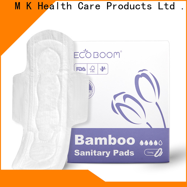 ECO BOOM organic bamboo sanitary pads distribution