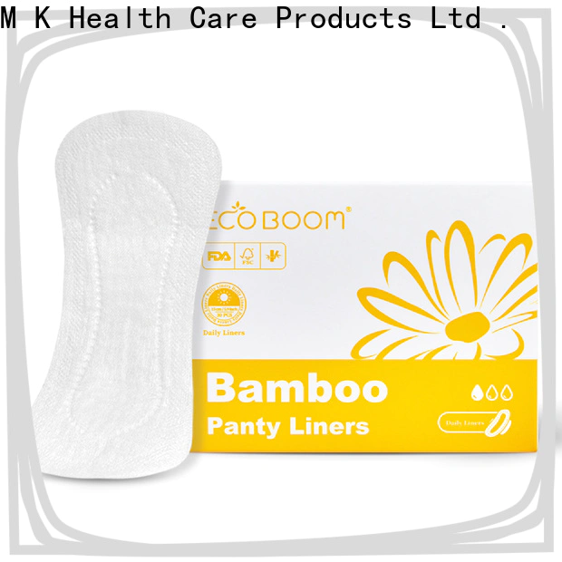 ECO BOOM organic bamboo sanitary pads factory