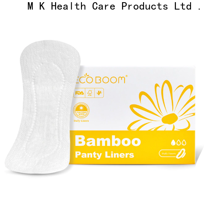 ECO BOOM bamboo feminine pads distribution