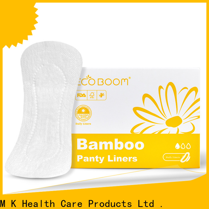 ECO BOOM bamboo disposable sanitary pads wholesale distributors