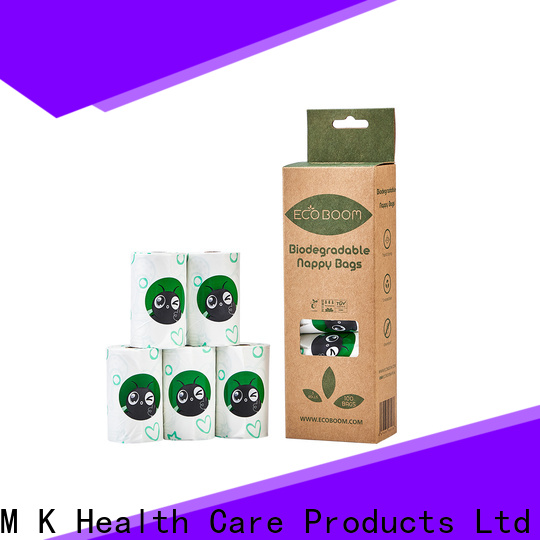 Custom compostable diaper bags distribution ECO BOOM