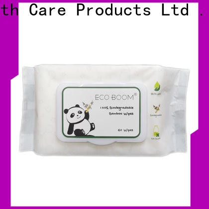 ECO BOOM biodegradable water wipes distribution