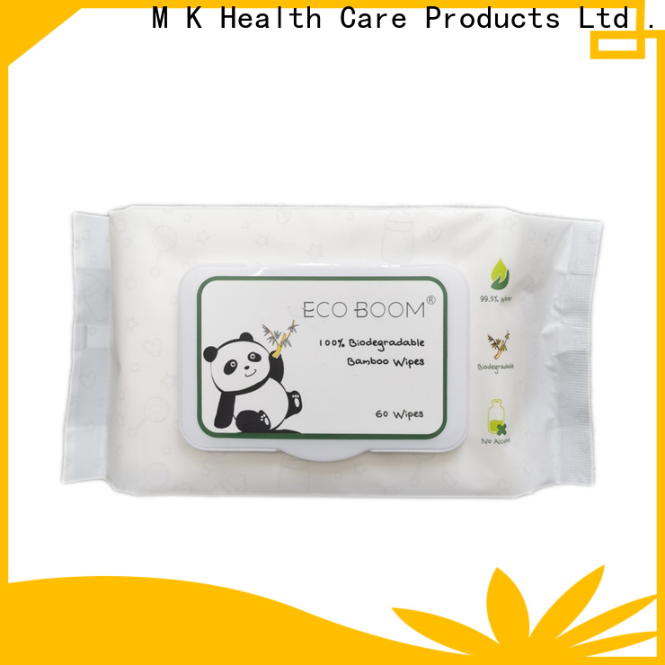 ECO BOOM OEM organic wet wipes for babies suppliers