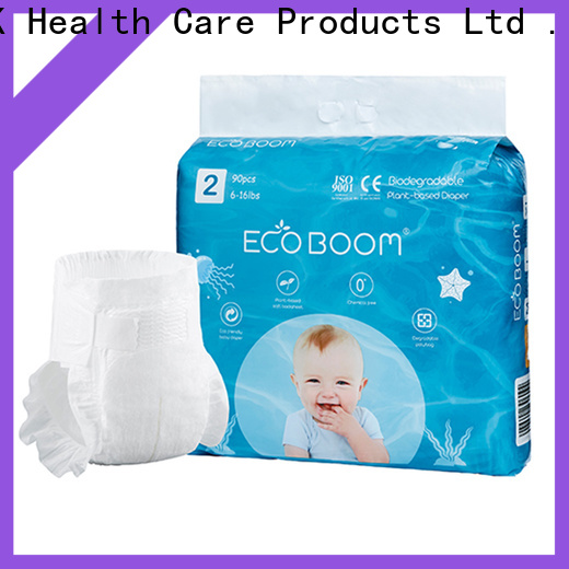 Custom biodegradable baby diapers distribution ECO BOOM