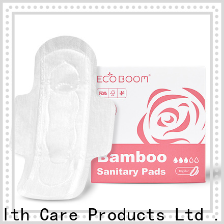 ECO BOOM OEM bamboo feminine pads distribution