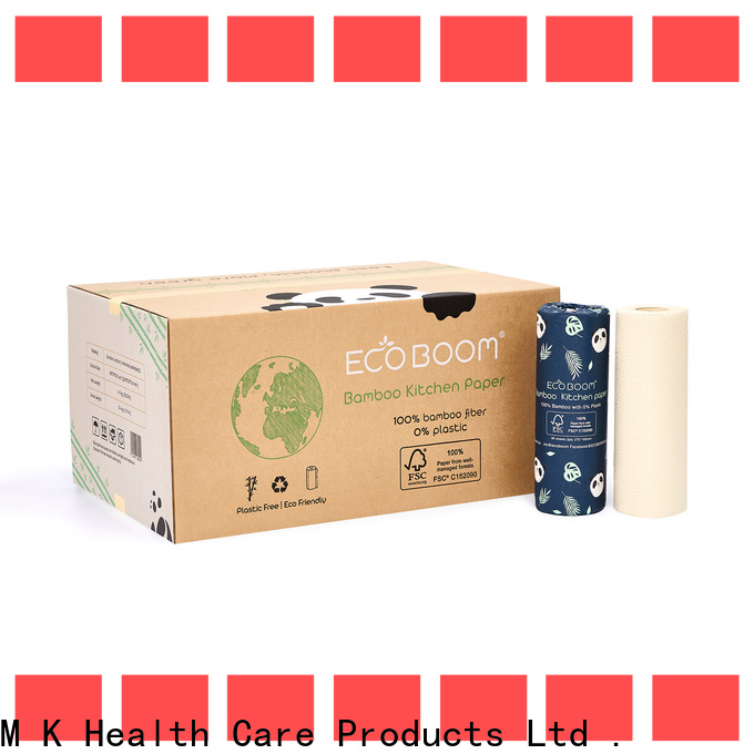 ECO BOOM OEM reusable bamboo kitchen roll manufacturers