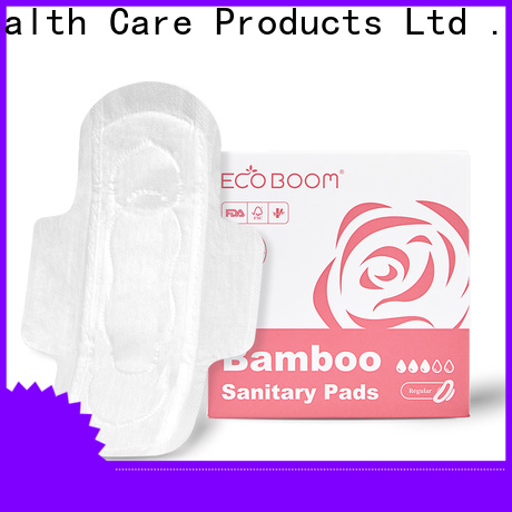 Ecoboom bamboo feminine pads distributor