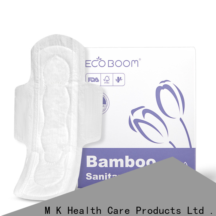 ECO BOOM Bulk buy bamboo feminine pads supply