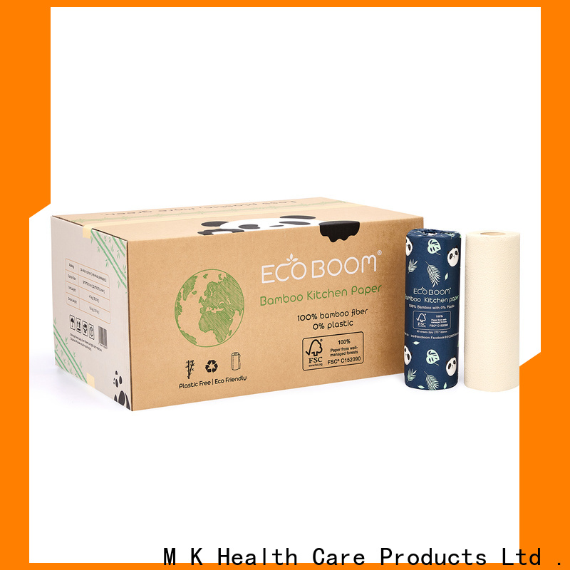 ECO BOOM bamboo reusable kitchen roll distributors