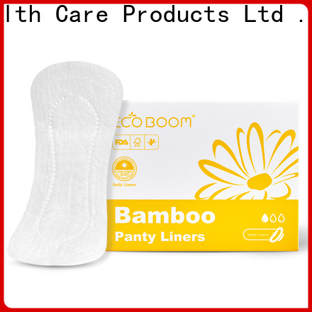 ECO BOOM bamboo feminine pads supply