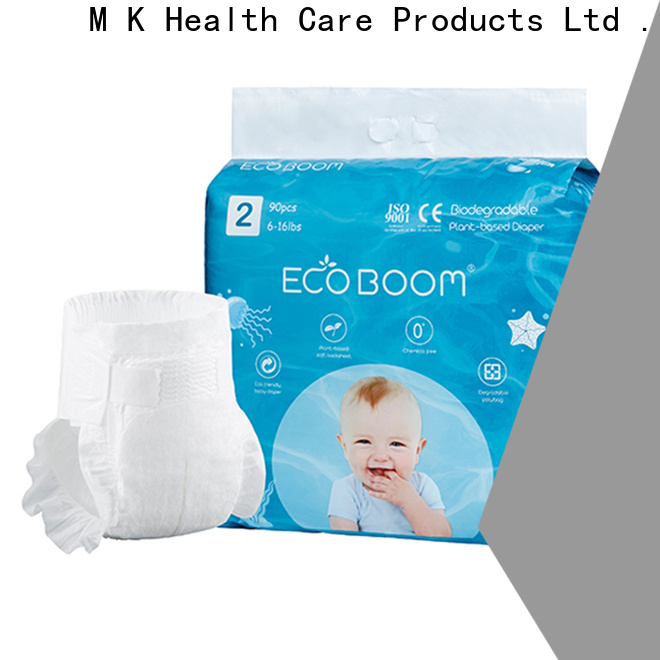 ECO BOOM organic disposable diapers distributors