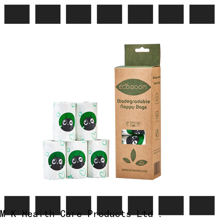 Ecoboom biodegradable diaper bags distribution