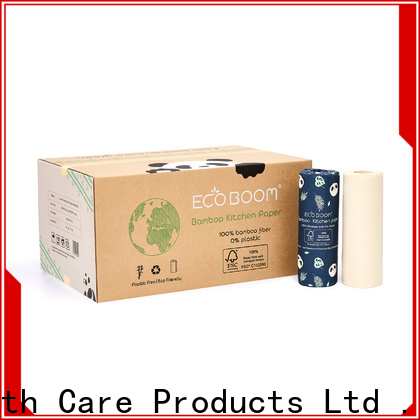 ECO BOOM Custom bamboo kitchen paper wholesale distributors