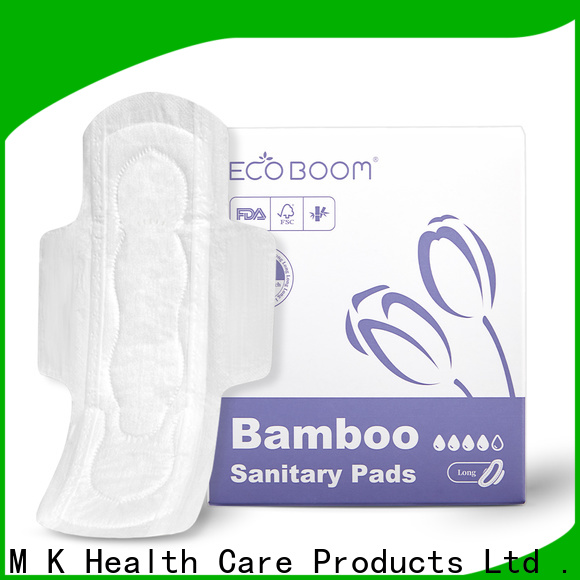Ecoboom bamboo fibre sanitary pads supply
