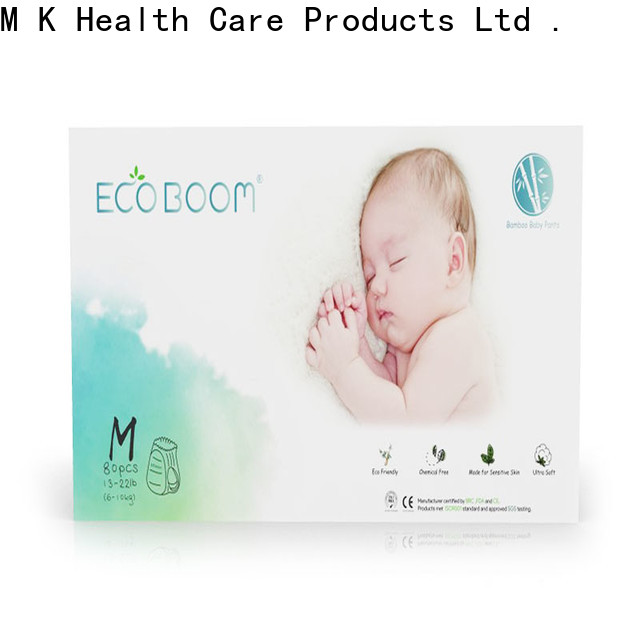 ECO BOOM Eco Boom natural baby diapers factory