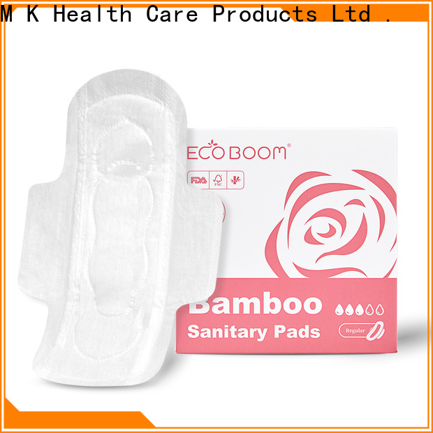 ECO BOOM Bulk Purchase bamboo sanitary napkins wholesale distributors