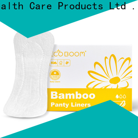 ECO BOOM organic bamboo sanitary pads distributors