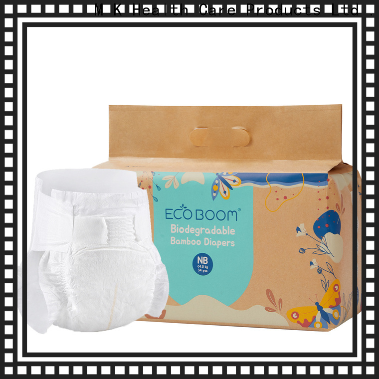 ECO BOOM Bulk Purchase newborn biodegradable diapers partnership