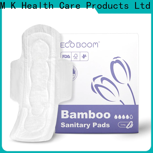 Custom bamboo fibre sanitary pads distributor