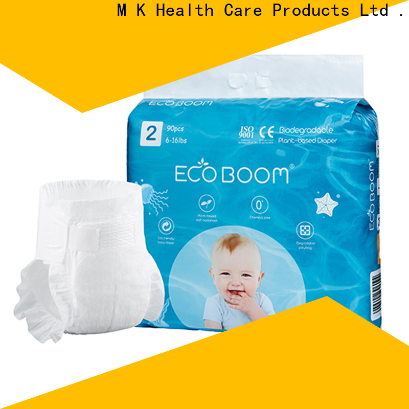 ECO BOOM biodegradable baby diapers suppliers