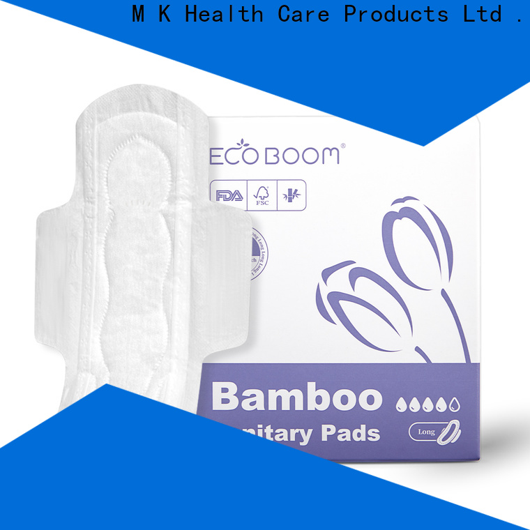 ECO BOOM Bulk Purchase bamboo menstrual pads manufacturers