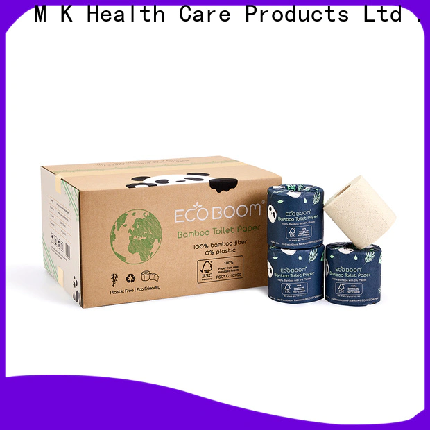 ECO BOOM unbleached bamboo toilet paper factory