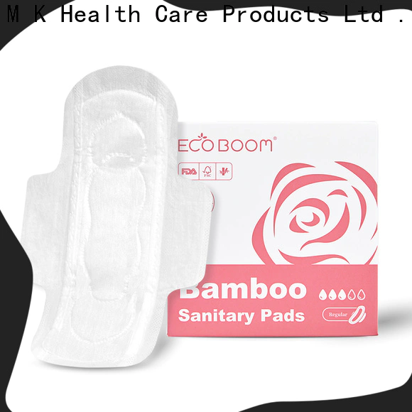 ECO BOOM Bulk Purchase organic bamboo sanitary pads distributor