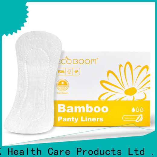 ECO BOOM bamboo feminine pads partnership