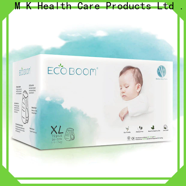 ECO BOOM Bulk buy bambo diapers biodegradable company