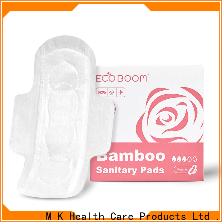 ECO BOOM bamboo charcoal menstrual pads distribution