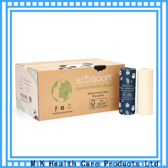 Eco Boom bamboo unpaper towels company
