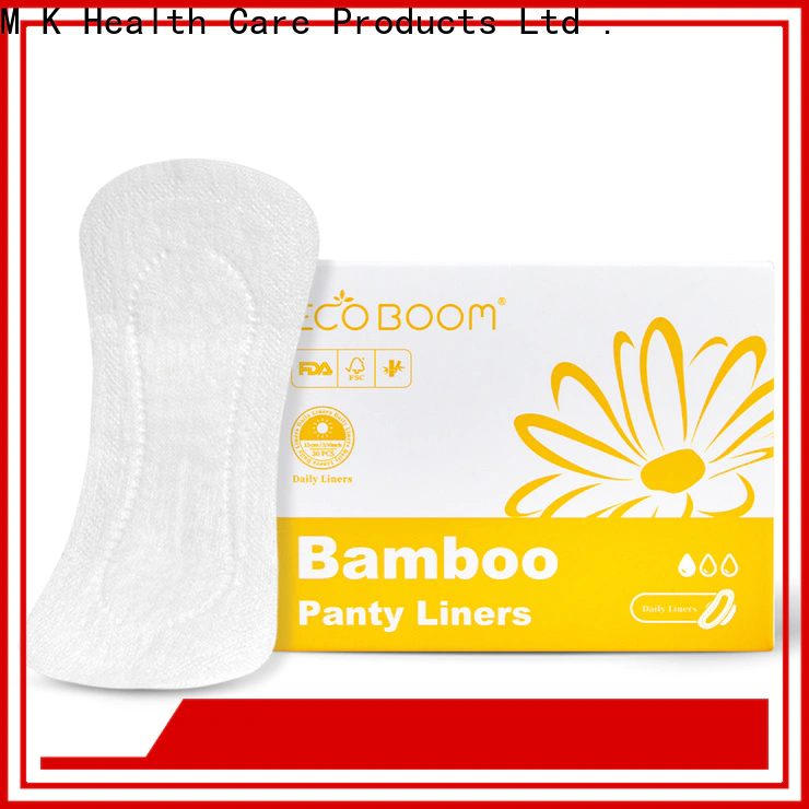 ECO BOOM Custom bamboo menstrual pads distribution