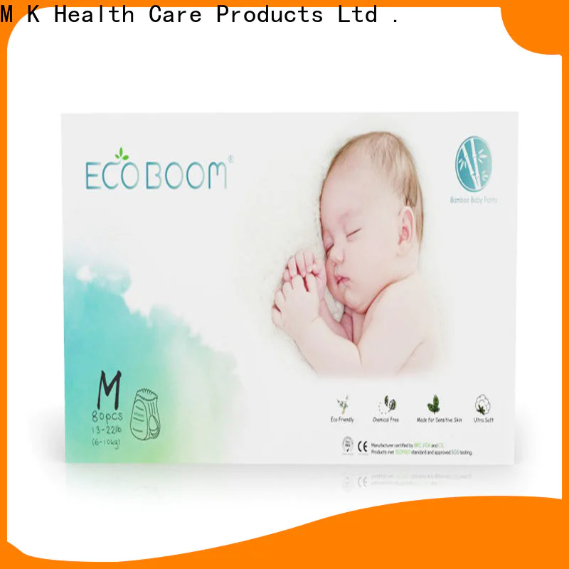 Join Eco Boom newborn biodegradable diapers suppliers
