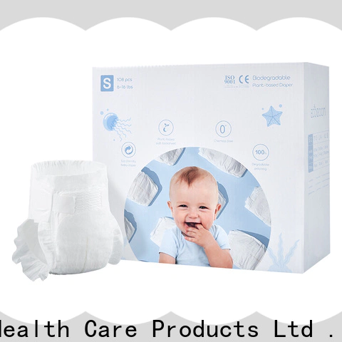 Custom biodegradable baby diapers company